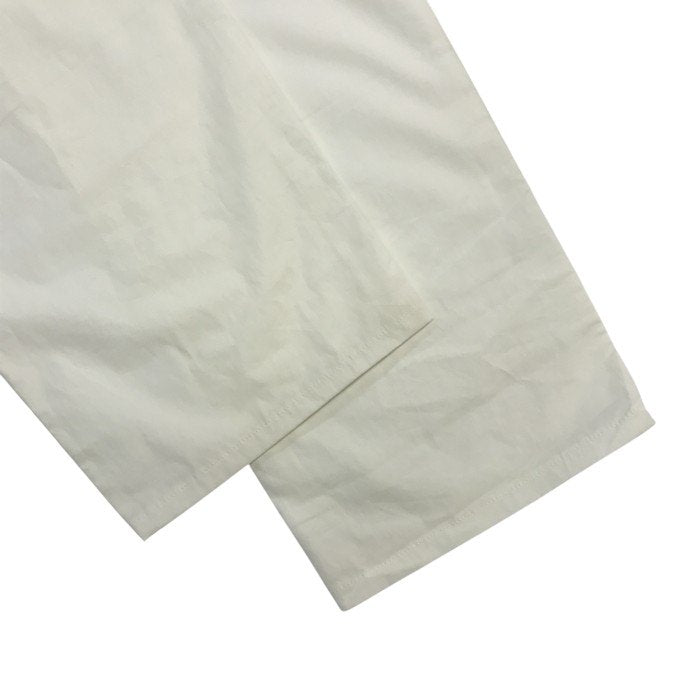 EMPORIO ARMANI エンポリオアルマーニ パンツ メンズ 春夏 コットン 無地 ストレート ホワイト 54サイズ 中古 T1