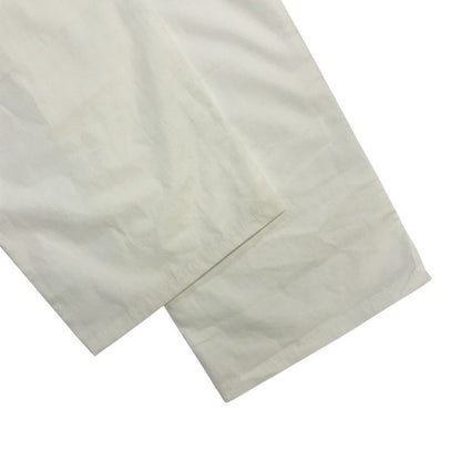 EMPORIO ARMANI エンポリオアルマーニ パンツ メンズ 春夏 コットン 無地 ストレート ホワイト 54サイズ 中古 T1