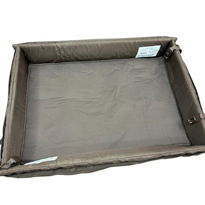 アップリカ Aprica 折り畳み ミニ ベビーベッド ココネルエアープラス チョコレートブラウン 66045 コンパクト 赤ちゃん ベビー用品 中古 W４