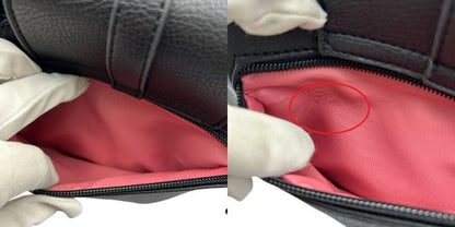 GIGI ジジ 2WAY バッグ 鞄 レザー ブラック トート ショルダー 中古 W４