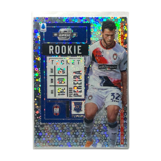 PANINI サッカーカード CHRONICLES CONTENDERS OPTIC PRIZM PEDRO PEREIRA CROTONE #10 中古 IT2