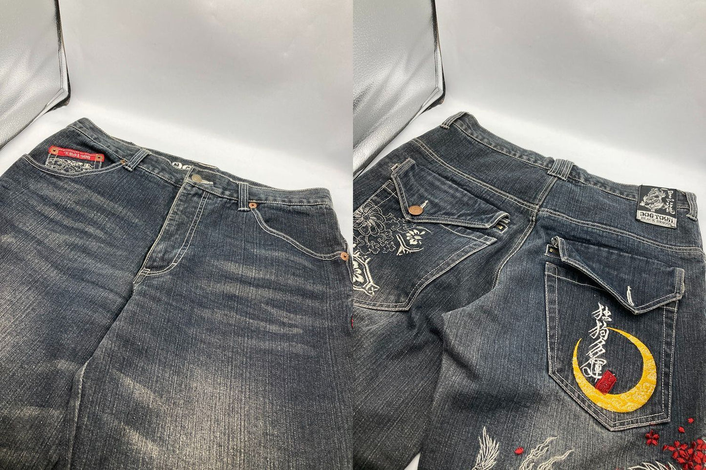 DOG TOWN ドッグタウン 黒龍 デニムパンツ DTB-3179 中古 D4