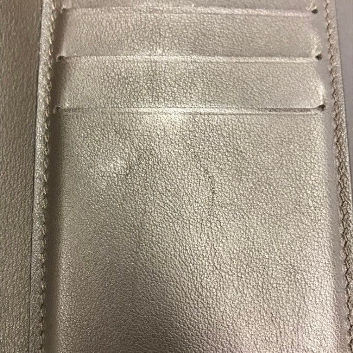 LOUIS VUITTON ルイヴィトン ポルトフォイユ カプシーヌ コンパクト 財布 3つ折り レディース トリヨンレザー ガレ ベージュ M62159 中古 T1