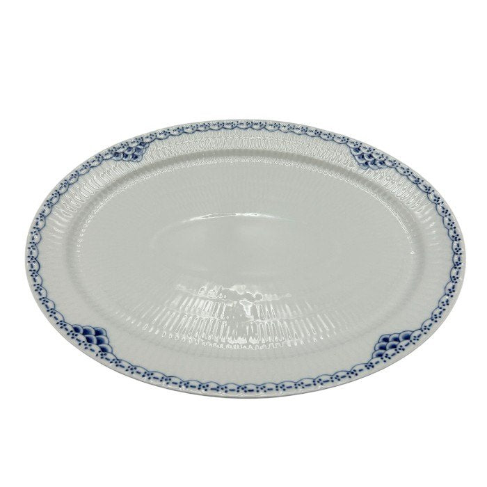 未使用品 ロイヤルコペンハーゲン プリンセス オーバル プレート 28cm ROYAL COPENHAGEN 皿 洋食器 ブランド ディッシュ 中古 W４
