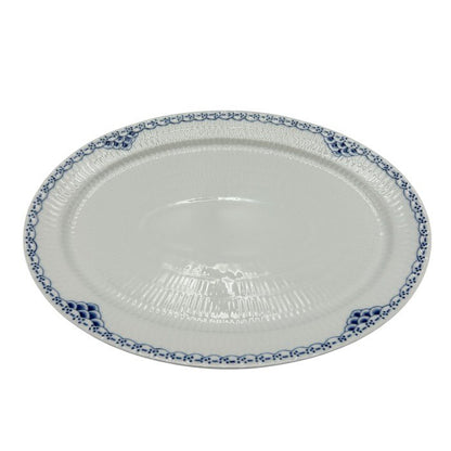 未使用品 ロイヤルコペンハーゲン プリンセス オーバル プレート 28cm ROYAL COPENHAGEN 皿 洋食器 ブランド ディッシュ 中古 W４