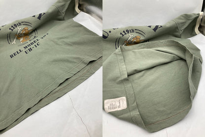 TOYS McCOY トイズマッコイ トムとジェリー U.S.ARMY リンガーTシャツ サイズM メンズ 中古 D4