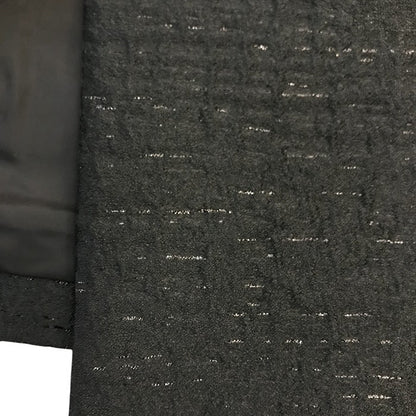 Rene ルネ ジャケット レディース ボレロ ノーカラー ラメ ショート丈 ブラック 34サイズ 6243120 中古 T1