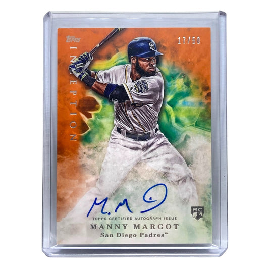 TOPPS MLBカード INCEPTION MANNY MARGOT PADRES 17/50 #117 中古 IT2