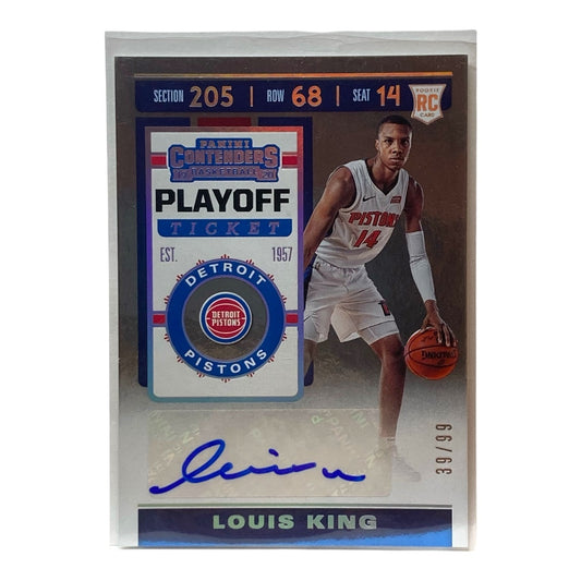 PANINI NBAカード CONTENDERS LOUIS KING PISTONS 39/99 #164 中古 IT2