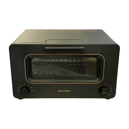 BALMUDA The Toaster スチームトースター ブラック オーブン 蒸気 温度制御 リベイク KO5A-BK 中古 T1