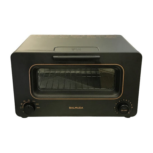 BALMUDA The Toaster スチームトースター ブラック オーブン 蒸気 温度制御 リベイク KO5A-BK 中古 T1