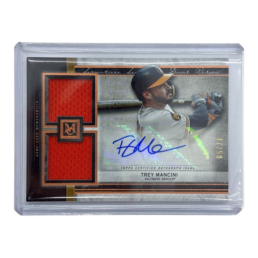 TOPPS MLBカード MUSEUM COLLECTION TREY MANCINI BALTIMORE ORIOLES 47/50 #SSDA-TM 中古 IT1