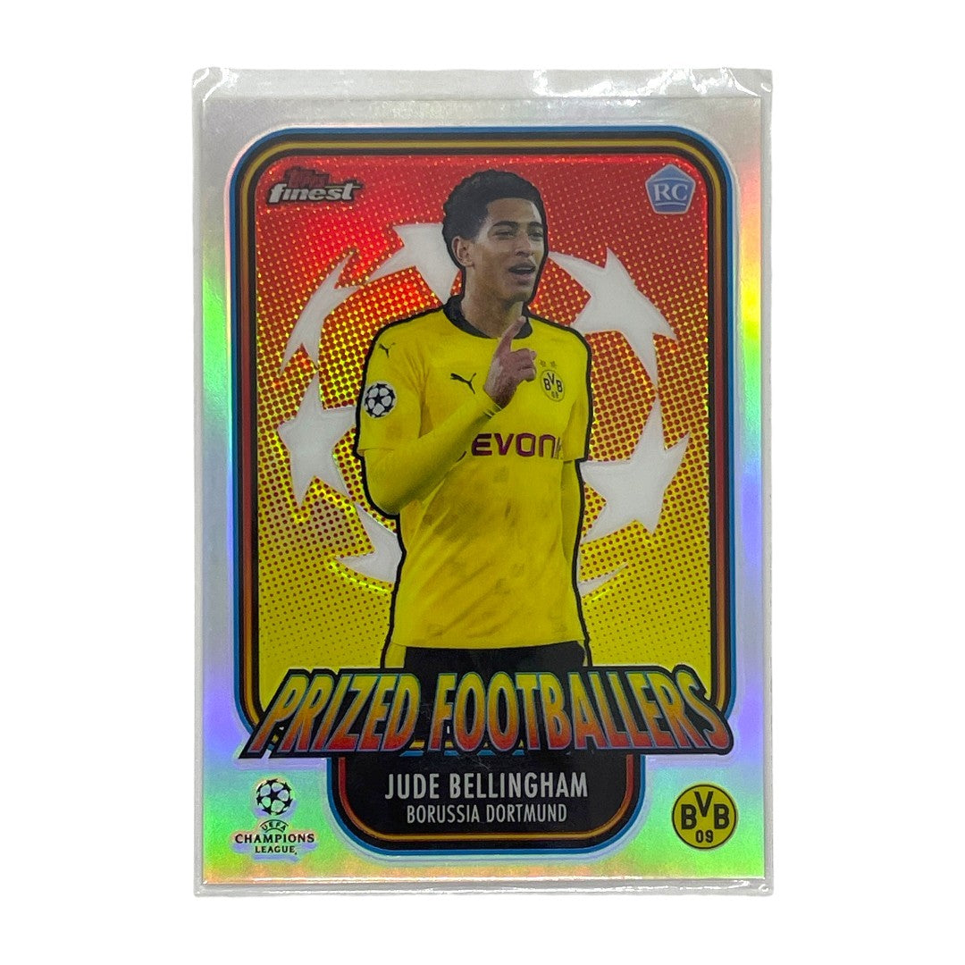 TOPPS サッカーカード FINEST PRIZED FOOTBALLERS JUDE BELLINGHAM BORUSSIA DORTMUND #PF-JB 中古 IT1