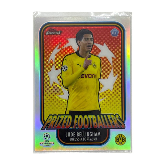 TOPPS サッカーカード FINEST PRIZED FOOTBALLERS JUDE BELLINGHAM BORUSSIA DORTMUND #PF-JB 中古 IT1