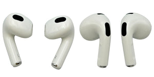 Apple AirPods ワイヤレスイヤホン エアポッツ 第3世代 A2564 A2565 A2566 ホワイト アップル ライトニング オーディオ Bluetooth 中古 W４