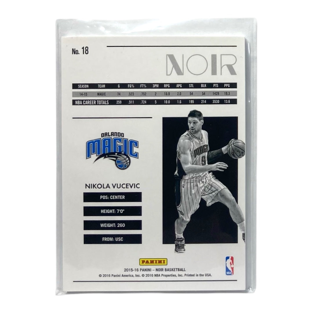 PANINI NBAカード NOIR NIKOLA VUCEVIC ORLANDO MAGIC /99 #18 中古 IT2