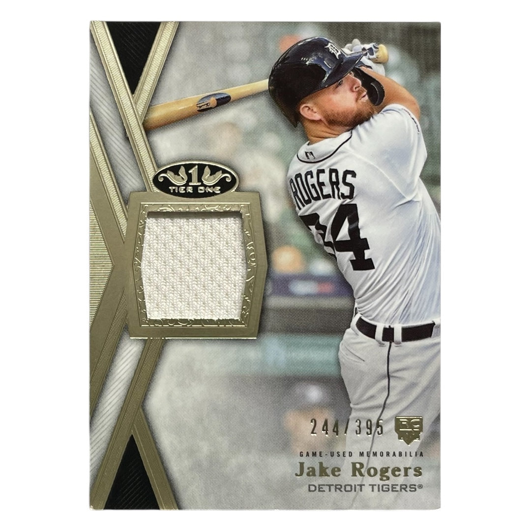TOPPS MLBカード TIER 1 JAKE ROGERS DETROIT TIGERS /395 #T1R-JR 中古 IT2