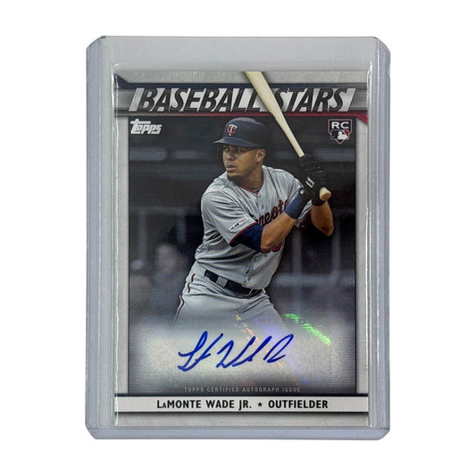 TOPPS MLBカード UPDATE SERIES LAMONTE WADE JR. MINNESOTA TWINS #BSA-LW 中古 IT1