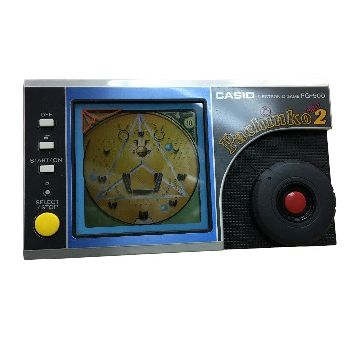 CASIO カシオ PG-500 パチンコ パート2 携帯 ゲーム 1984年 当時物 昭和 レトロ レトロゲーム 中古 Y4