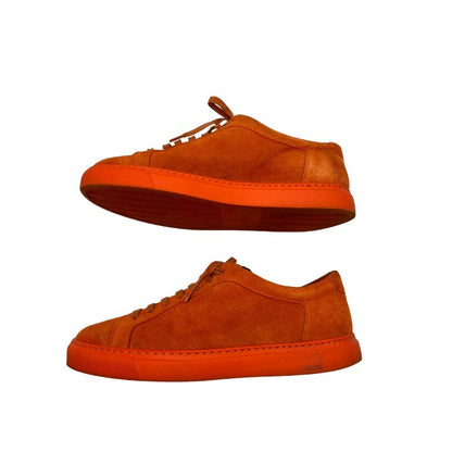 ダンヒル スニーカー L 1B106Y410 41(約26cm) dunhill ブランド 靴 シューズ スウェード オレンジ  メンズ 中古 W４