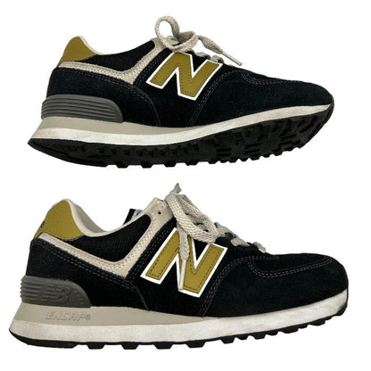 New Balance ニューバランス スニーカー 574 ML574EO2 24.5cm レディース メンズ ユニセックス 靴 シューズ 中古 W４