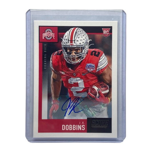 PANINI NFLカード SCORE J. K. DOBBINS OHIO STATE #381 中古 IT2