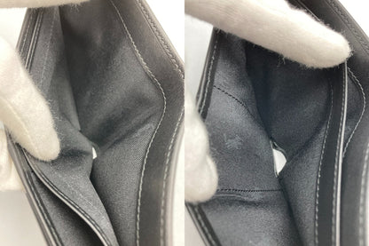 POLO RALPH LAUREN ポロ ラルフローレン 2つ折りコンパクト財布 レザー 中古 D4