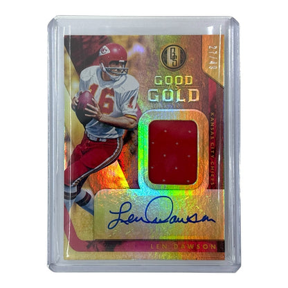 PANINI NFLカード GOLD STANDARD LEN DAWSON KANSAS CITY CHIEFS 27/49 #GG32 中古 IT1