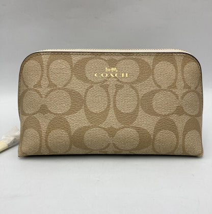 COACH コーチ シグネチャー コスメポーチ F53385 中古 D4