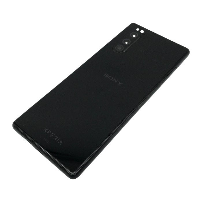 SONY XPERIA 5 スマートフォン 本体 4G アンドロイド SIMロック解除済み テレビ 有機EL スリム ブラック SOV41 中古 T1