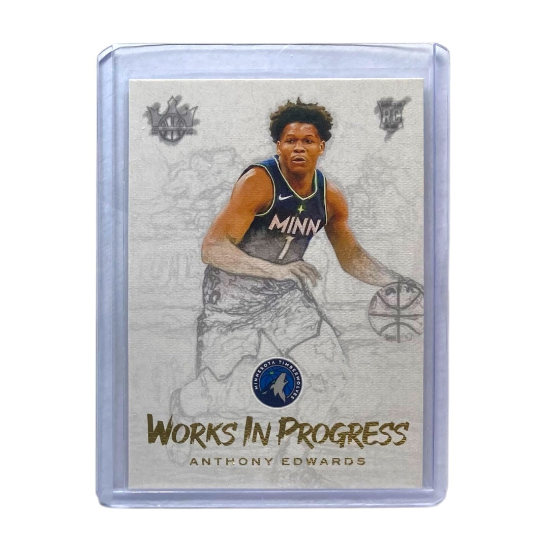 PANINI NBAカード COURT KINGS ANTHONY EDWARDS MINNESOTA TIMBERWOLVES #5 中古 IT2