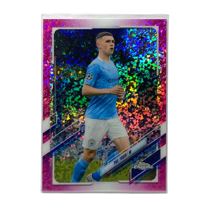 TOPPS サッカーカード CHROME PHIL FODEN MANCHESTER CITY /175 #34 中古 IT2