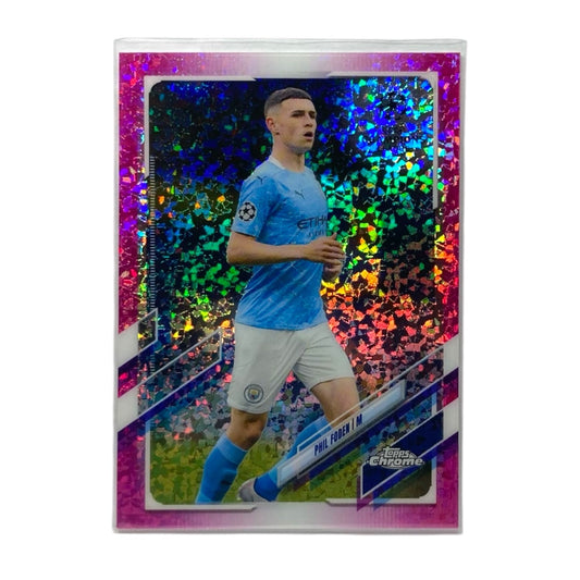 TOPPS サッカーカード CHROME PHIL FODEN MANCHESTER CITY /175 #34 中古 IT2