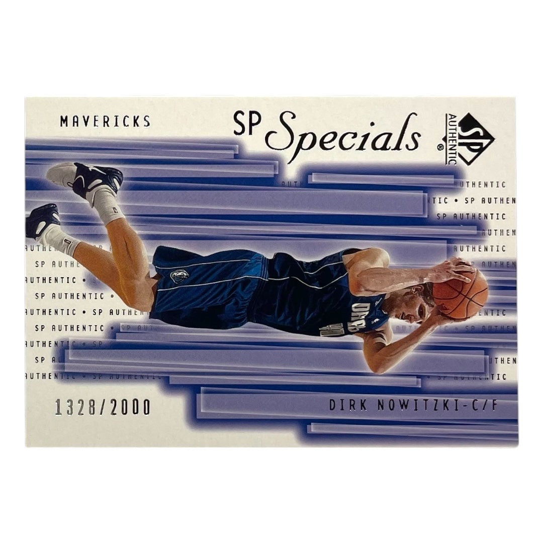 UPPER DECK NBAカード SP AUTHENTIC DIRK NOWITZKI DALLAS MAVERICKS /2000 #150 中古 IT2