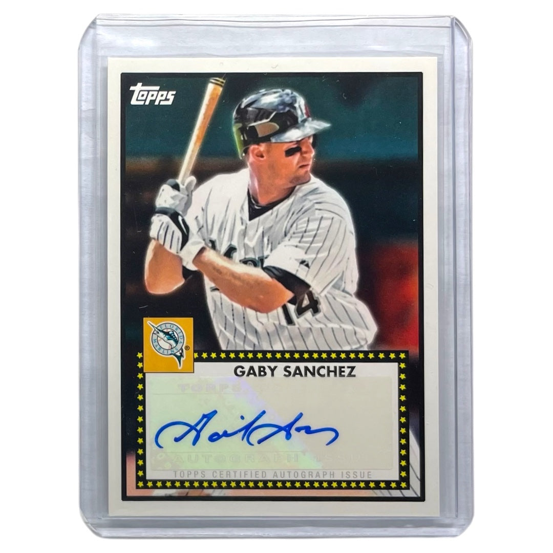 TOPPS MLBカード LINEAGE GABY SANCHEZ FLORIDA MARLINS #52A-GS 中古 IT2