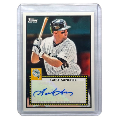 TOPPS MLBカード LINEAGE GABY SANCHEZ FLORIDA MARLINS #52A-GS 中古 IT2