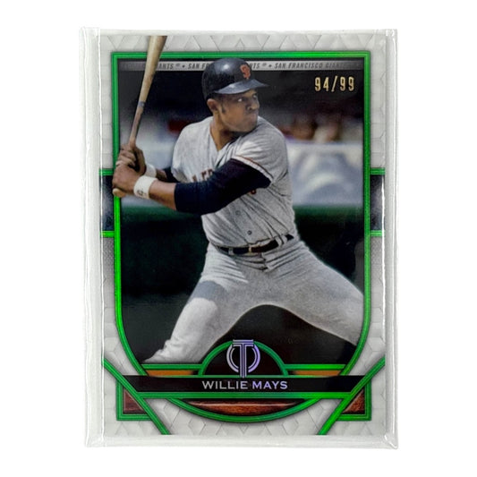 TOPPS MLBカード TRIBUTE WILLIE MAYS SAN FRANCISCO GIANTS /99 #37 中古 IT1