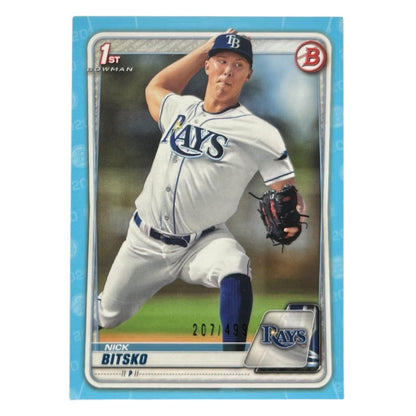TOPPS MLBカード BOWMAN 1ST NICK BITSKO TAMPA BAY RAYS /499 #BD-61 中古 IT2