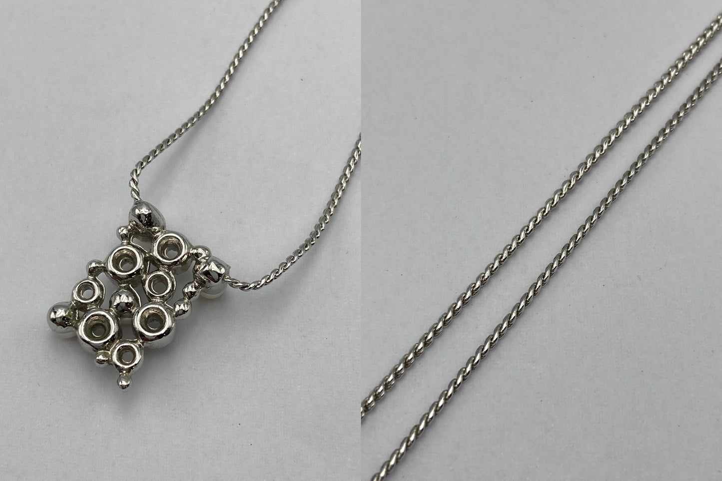 NINA RICCI ニナリッチ ネックレス イヤリング ピンブローチ セット 中古 D4