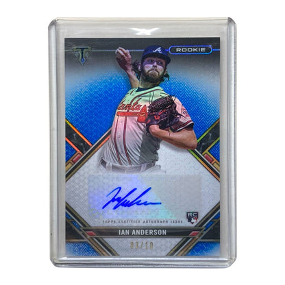 TOPPS MLBカード TRIPLE THREADS IAN ANDERSON BRAVES 03/10 #RAC-IA 中古 IT2