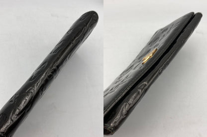 Vivienne Westwood ヴィヴィアンウエストウッド エナメル 2つ折り 長財布 中古 D4