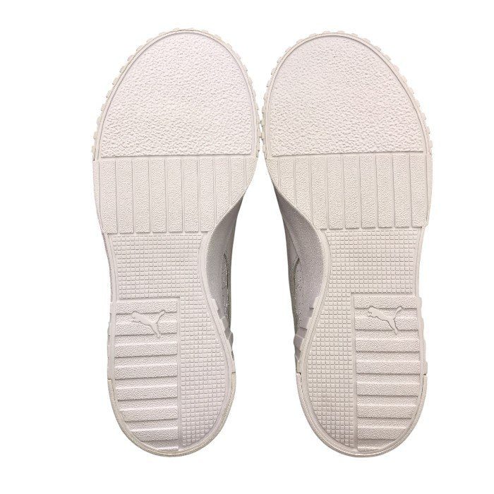 puma×ハローキティ コラボスニーカー レディース オールシーズン 厚底 ホワイト 25cm 372328-01 中古 M1