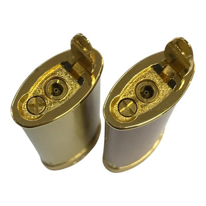 SONIA RYKIEL / GIVENCHY ガスライター 3点セット スリム 着火未確認 ジャンク品 ゴールド/レッド/シルバー 中古 T1