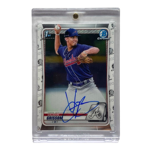 TOPPS MLBカード BOWMAN CHROME 1ST VAUGHN GRISSOM BRAVES #CPA-VG 中古 IT2