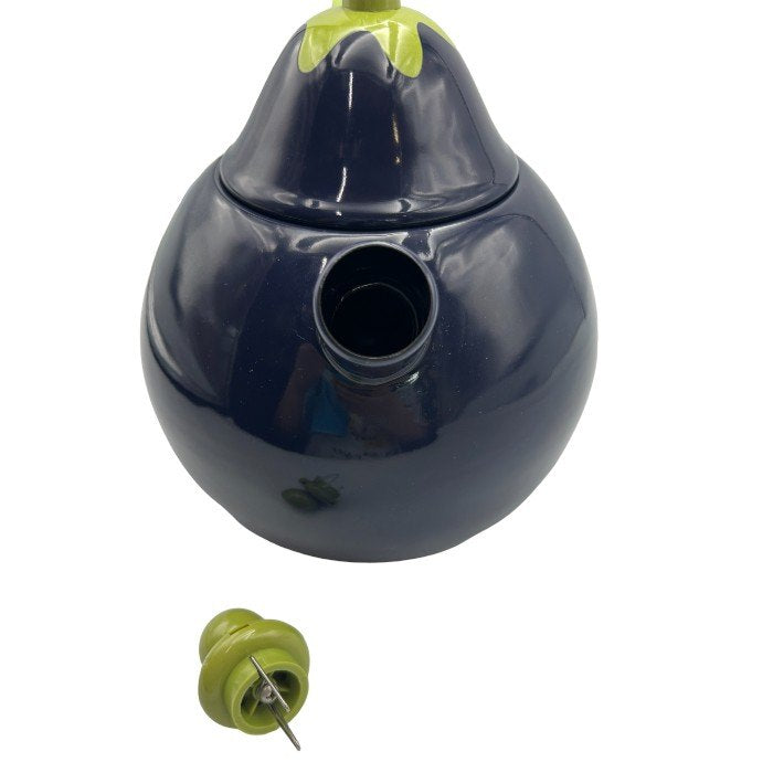 copco コプコ なすび型 ホーローケトル やかん レトロ かわいい おしゃれ キッチン雑貨 中古 W４