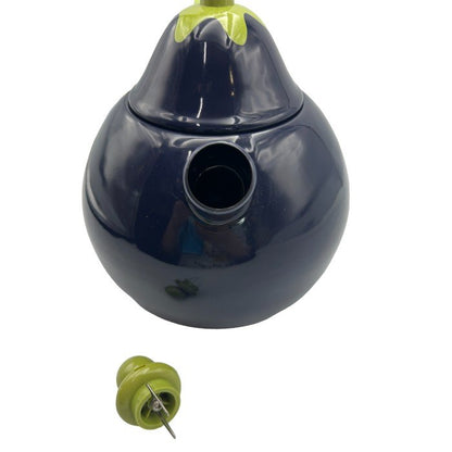 copco コプコ なすび型 ホーローケトル やかん レトロ かわいい おしゃれ キッチン雑貨 中古 W４