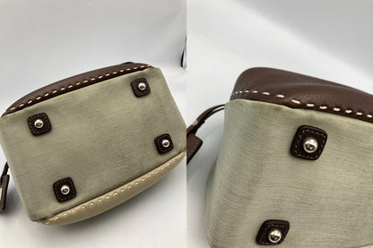 PELLE BORSA ペレボルサ レザー ハンドルバッグ 中古 D4