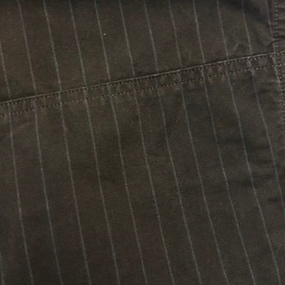 FREEWHEELERS フリーホイーラーズ ワークパンツ メンズ ストライプ UNION SPECIAL OVERALLS ブラウン 32-34サイズ 中古 T1