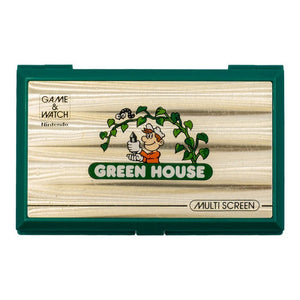 任天堂 ゲーム&ウオッチ グリーンハウス GREEN HOUSE GAME&WATCH 中古 a1