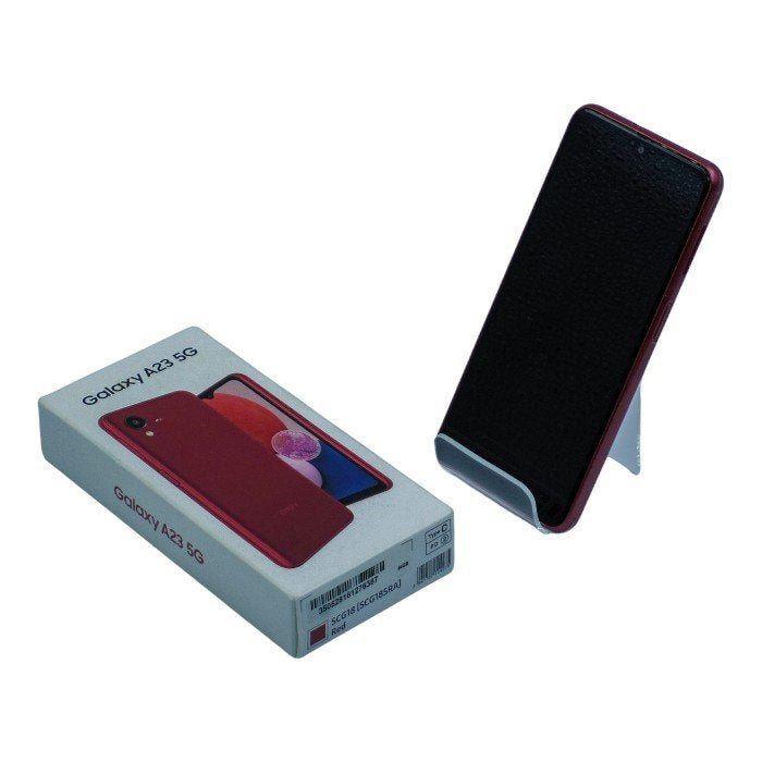 SIMフリー GalaxyA23 SCG18 5G [レッド] スマートフォン本体 中古 a1